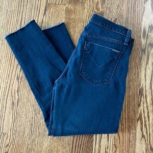 Hudson Black Jean Raw Hem 29